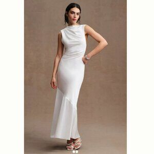 Significant Other Lana Cowl-Neck Satin Gown